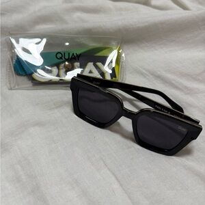 Quay Fool’s Good Black Sunglasses